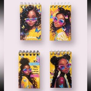 (4) 3x5 Black Girl Magic #2 Notepads